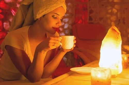 LAMPA SOLNA 5-7 kg JONIZATOR sól Himalajska Kryształ Dekoracja na Arena.pl