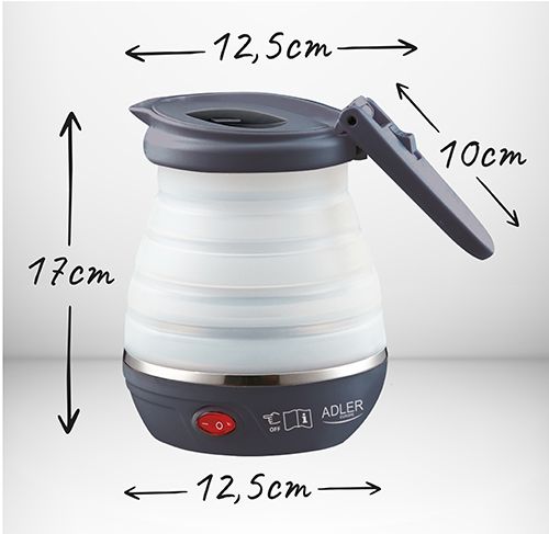 AD 1279 Czajnik silikonowy 0,6 L - turystyczny na Arena.pl