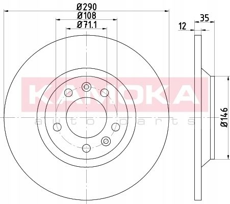 TARCZA HAM TYL 290X12 P na Arena.pl