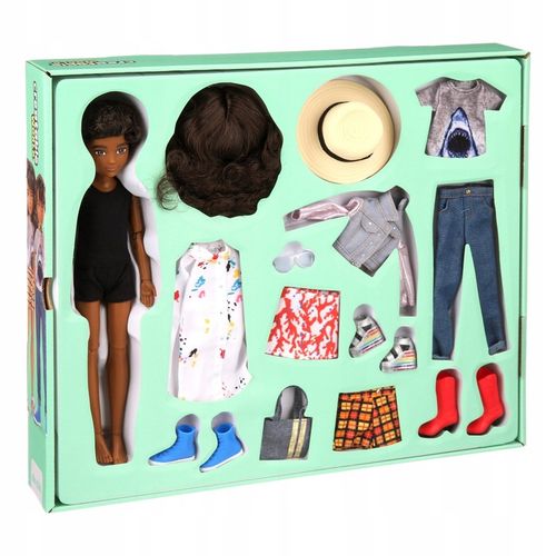 LALKA + AKCESORIA CREATABLE WORLD STWÓRZ LALKĘ od MATTEL GGT68 na Arena.pl