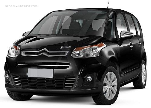 Citroen C3 Picasso - Chromowane Listwy Grill Chrom Atrapy Zderzaka Tuning zdjęcie 1