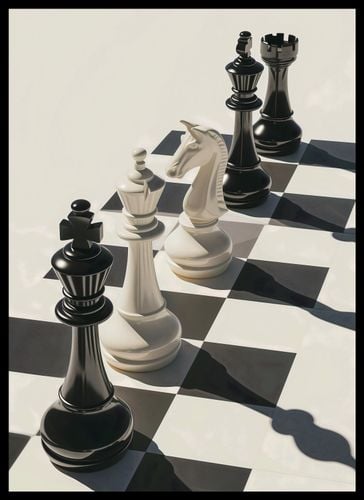 Plakat 39,5x55cm Szach i Mat na Arena.pl