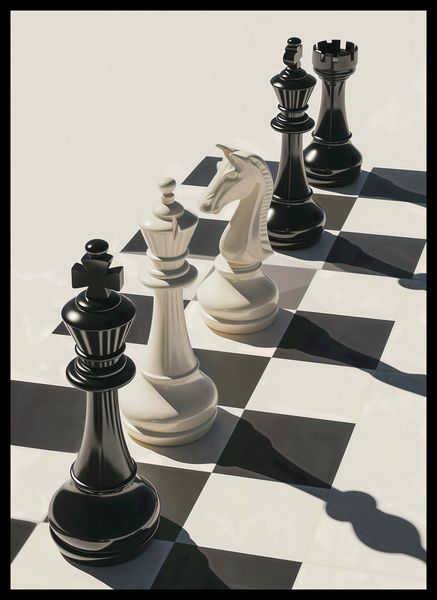 Plakat 39,5x55cm Szach i Mat zdjęcie 2