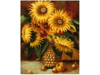 40X50CM KUNSZTOWNY BUKIET OBRAZ