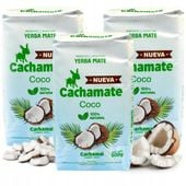 Zestaw Yerba Mate Cachamate Coco (kokosowa) 3x500g 1,5kg