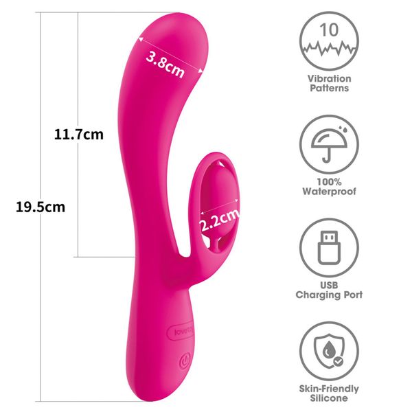L'allure Swirl Rechargeable Vibrator zdjęcie 15