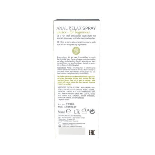 Żel/sprej  Anal relaks unisex 50ml na Arena.pl