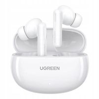 SŁUCHAWKI DOKANAŁOWE UGREEN WS200 HITUNE T6 HYBRID ANC BLUETOOTH 5.3 BIAŁE