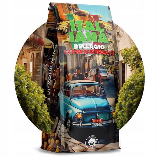 Kawa ziarnista 1kg x2 Świeżo Palona z PALARNI KAWY BLUE ORCA + GRATIS na Arena.pl