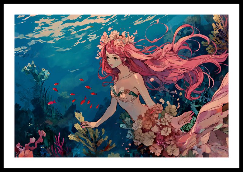 Plakat 60x40cm Nimfa Oceanu zdjęcie 3