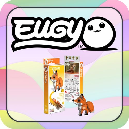 Lis Eugy. Eko Układanka Puzzle 3D na Arena.pl