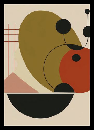 Plakat 42x59,4cm Geometryczny Balans na Arena.pl