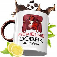 Kubek Bordowy Dla Aktora Na Urodziny Prezent Z Nadrukiem Ze Zdjęciem