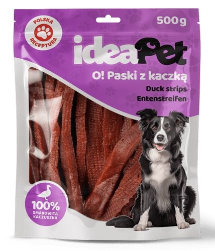 IdeaPet Paski z kaczką 500g na Arena.pl