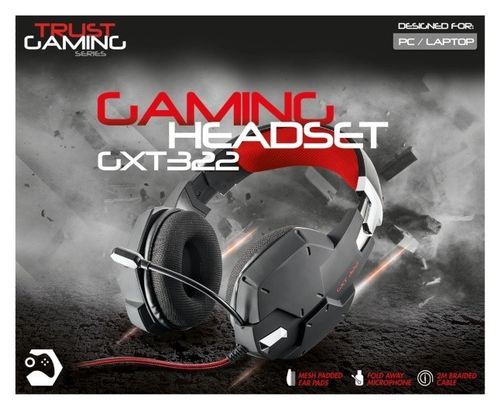 Trust GXT 322 Dynamic Headset - black na Arena.pl