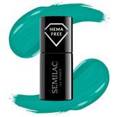 SEMILAC Lakier hybrydowy 448 Azure Green 7ml
