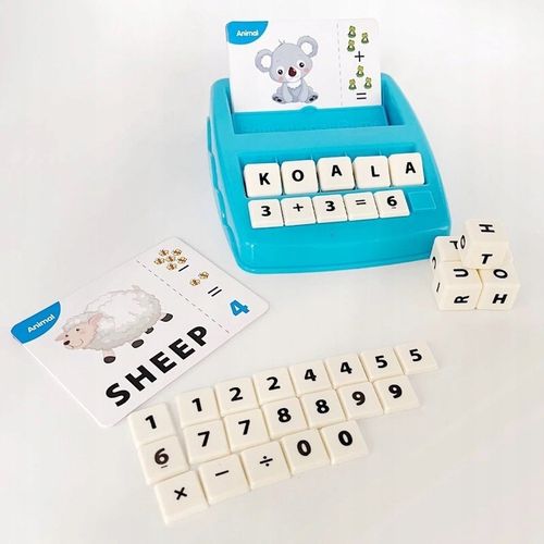 GRA EDUKACYJNA NAUKA SŁÓW LICZENIA ANGIELSKIEGO PREZENT DLA 4 5 6 7 LATKA na Arena.pl