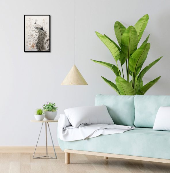 Plakat 29,7x42cm Pawia Gracja zdjęcie 4