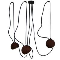 LAMPA WISZĄCA LOFT LUNA 3 RDZA PATYNA NATURALNA 150MM GU10 HIT!!!