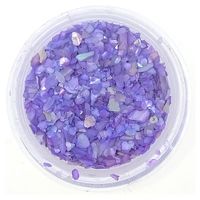 Płatki muszli kruszonej do paznokci ozdoby do hybrydy żelu CS17