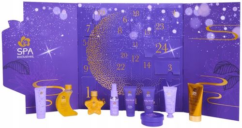 KALENDARZ ADWENTOWY ZESTAW Z KOSMETYKAMI 24 SZT PREZENT DLA KOBIET VEGAN na Arena.pl