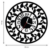 ZEGAR ŚCIENNY RETRO 58cm XXL 2.11