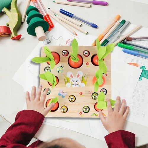 GRA ZŁAP ROBACZKA ŁOWIENIE DOPASUJ MARCHEWKI na Arena.pl