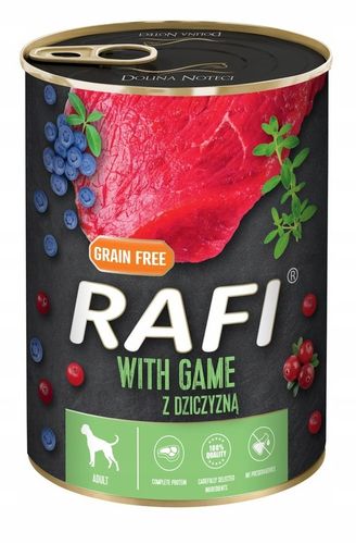 DOLINA NOTECI RAFI + BULT PREMIUM mokra karma PUSZKI DLA PSA MIX 8x400G na Arena.pl