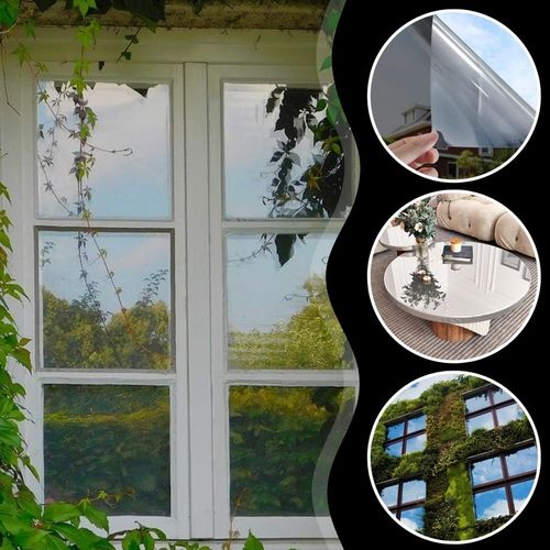 FOLIA LUSTRO WENECKIE OKIENNA SAMOPRZYLEPNA LUSTRZANA DO SZYB OKNA 50x152cm na Arena.pl