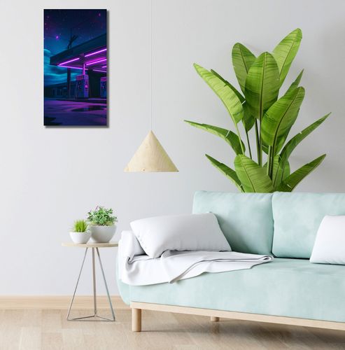 Obraz 30x60cm Moc Neonowej Nocy na Arena.pl