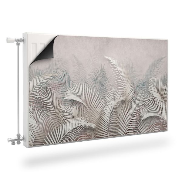 Osłona MAGNETYCZNA Kaloryfera Liście Palmy Natura Rośliny 120cm x 60cm zdjęcie 1