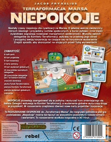 Gra Terraformacja Marsa: Niepokoje na Arena.pl