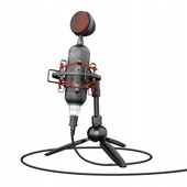 Mikrofon USB Strumieniowy Streaming Kardioidalny