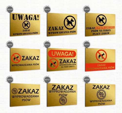 Tabliczka znak informacyjny 20x15 Złota MIEJSCE PRYWATNE Nierdzewna na Arena.pl