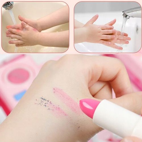 DUŻY ZESTAW KOSMETYKÓW DO MAKIJAŻU I PAZNOKCI MAKEUP DLA DZIECI PREZENT na Arena.pl