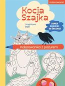 Kocia Szajka i zaginione bajki. Kolorowanka z pazurem