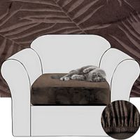 POKROWIEC NA SIEDZISKO OPARCIE SOFĘ WELUR TŁOCZONY