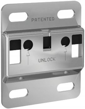 ZESTAW CAMAR 807 PARA + 2X PŁYTKA + ZAŚLEPKI BIAŁE ZAWIESZKA DO SZAFEK na Arena.pl