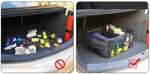 MEGA DUŻY ORGANIZER SAMOCHODOWY KUFER TORBA DO BAGAŻNIKA SAMOCHODOWEGO AUTA na Arena.pl