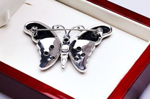 Srebrna broszka RDM3439 - Markazyty na Arena.pl