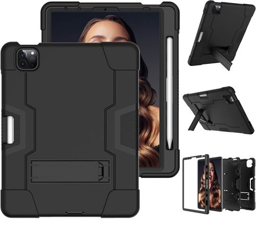 Etui do iPad Pro 5/4/3 12.9" z Podstawką i Miejscem na Rysik Czarne na Arena.pl