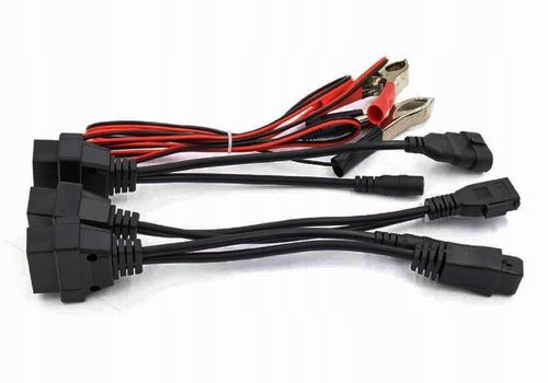 ZESTAW ADAPTERÓW 8 OBD OBDII AUTOCOM DELPHI DS150E WOW KABLE DIAGNOSTYCZNE na Arena.pl