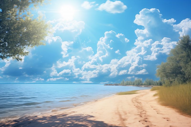 Plakat 60x40cm Letni Dzień zdjęcie 1