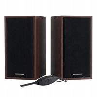 GŁOŚNIKI 2.0 DO LAPTOPA MODECOM MC-SF05 BRĄZOWE