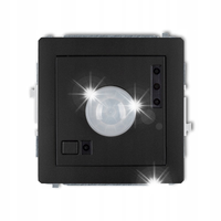 ELEKTRONICZNY CZUJNIK RUCHU KARLIK DECO CZARNY MAT