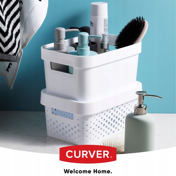 Curver Pojemnik Pudełko Z Pokrywką 17 L Biały zdjęcie 2