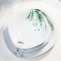 SERWIS OBIADOWY KOMPLET TALERZY 18EL. ZASTAWA OBIADOWA ZESTAW NA 6 OSÓB