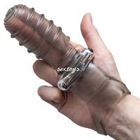 Wibrująca Nakładka Na Palce Do Masażu I Penetracji