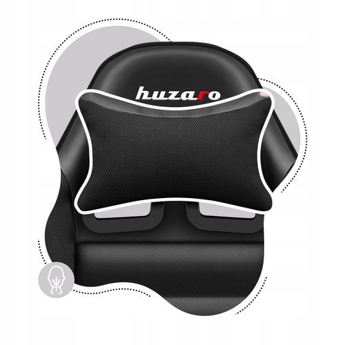 Fotel gamingowy Huzaro Ranger 6.0 Black na Arena.pl