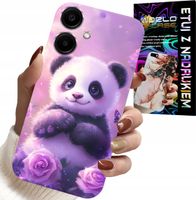 ETUI DO SAMSUNG GALAXY A06 5G - SŁODKA PANDA WZORY DLA DZIECI + SZKŁO